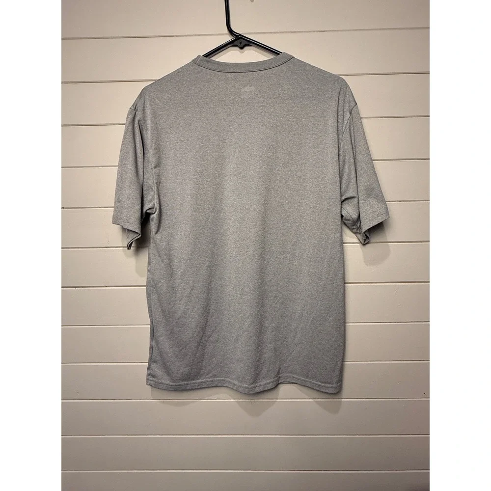 Nike Dri FIT Men Gray‎ Short Sleeve Athletic T Shirt Size S S8JOM
